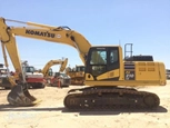 Side of used Komatsu